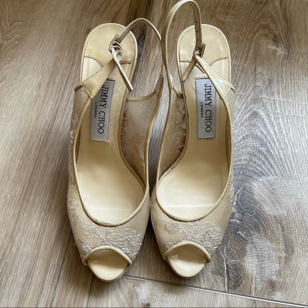 Nude Jimmy Choo pumps